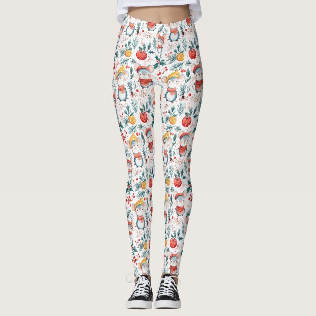 Julmöss Leggings (Framsida)