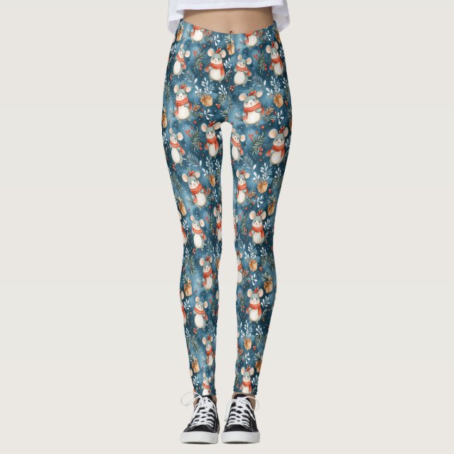 Julmöss Leggings (Framsida)
