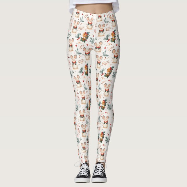 Julmöss Leggings (Framsida)