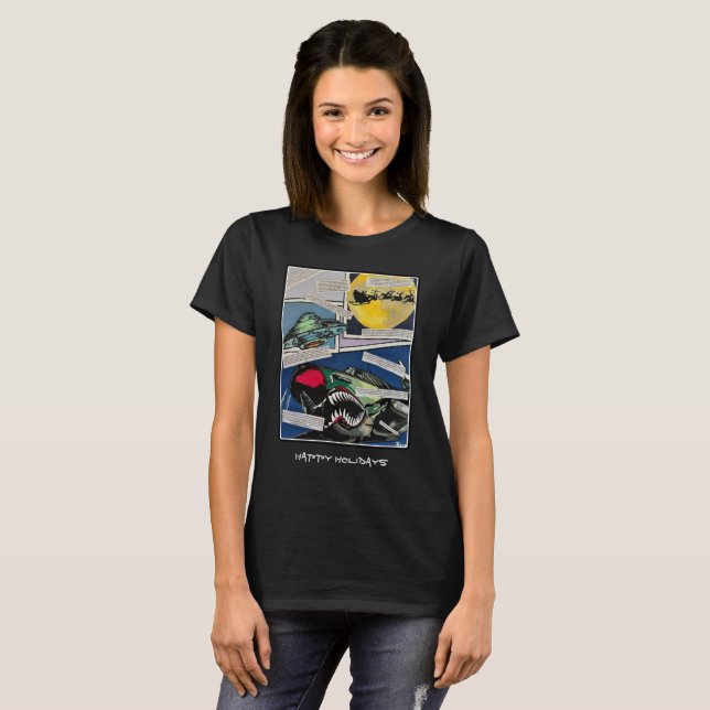 "Julmöten" Måla på en T Shirt (Hel framsida)