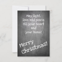 Julmotiv i stil-JULAFTON i schalkboard