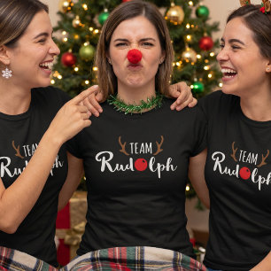 Julmotiv med Rudolf T Shirt