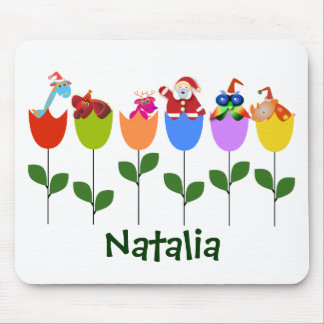 Julmousepad: Tulpan II Musmatta