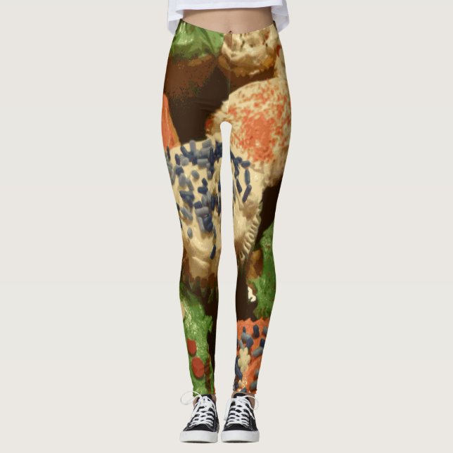 JulMuffinsar med Sprinkles Leggings (Framsida)