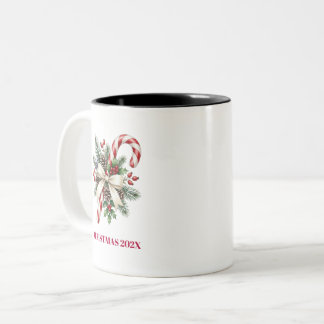 JULMUG FÖR FAMILJEN Två-Tonad MUGG