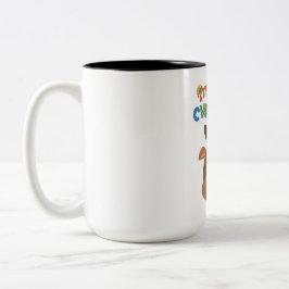 Julmugg – Festiv Holiday Coffee Cup Två-Tonad Mugg