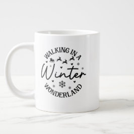 Julmugg – Festiv Holiday Kakao & Kaffe Kopp Jumbo Mugg