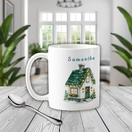 Julmugg för barn - Personlig julhemsdekoration Kaffemugg