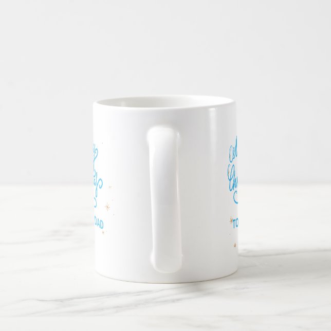 Julmugg för Pappa – Festiv Present för Högtiden Kaffemugg (Handtag)