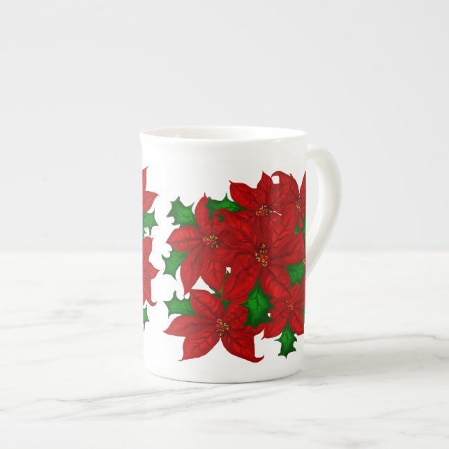 Julmugg i benporslin mugg (Framsida höger)