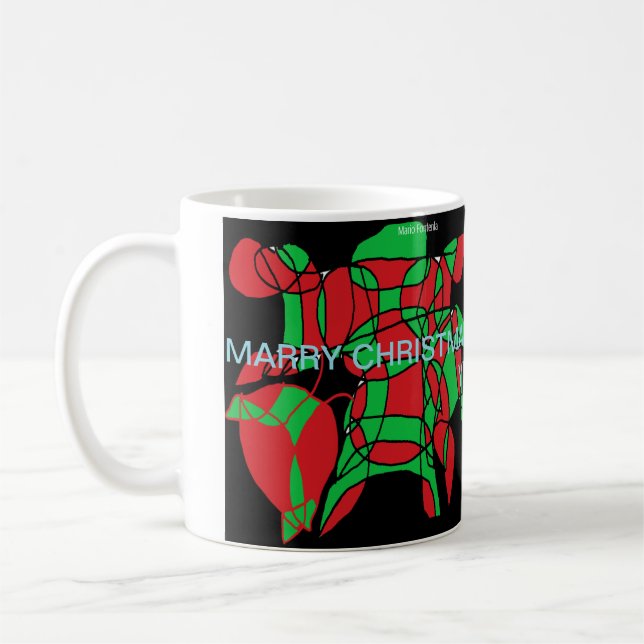 julmugg kaffemugg (Vänster)