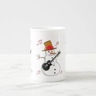 Julmugg, Snöman, God Jul Benporslin Mugg