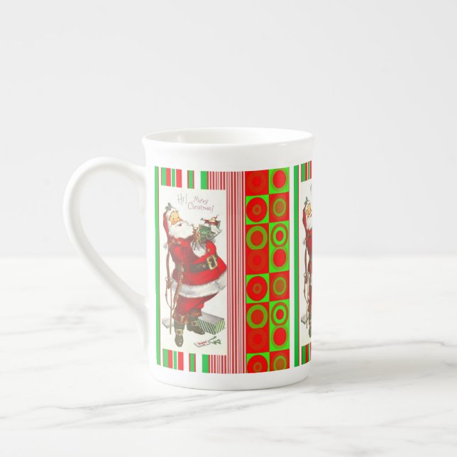 Julmugg, Tomte, God Jul Benporslin Mugg (Vänster)