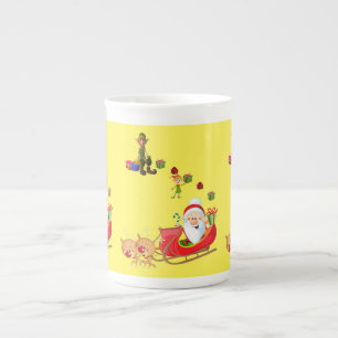 Julmugg, Tomte, God Jul Benporslin Mugg