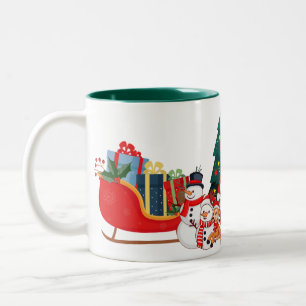Julmugg Två-Tonad Mugg