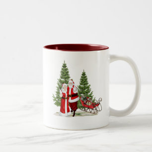 Julmugg Två-Tonad Mugg