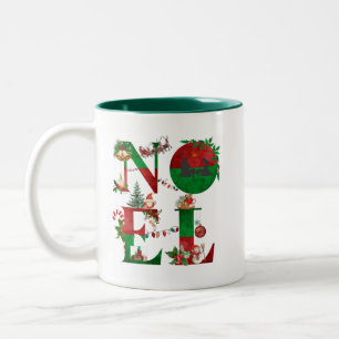 Julmugg Två-Tonad Mugg