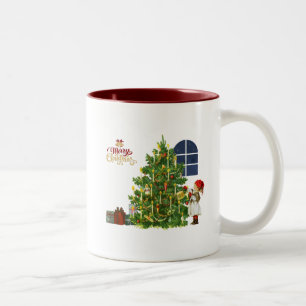 Julmugg Två-Tonad Mugg