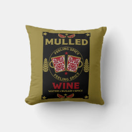 Julmullad Red Vin Kudde