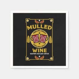 Julmullad Red Vin Pappersservett