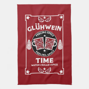 Julmulled Red Vin Glühwein Kökshandduk