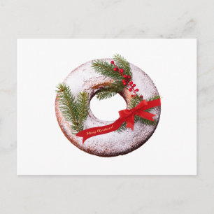 Julmunk Helg Vykort