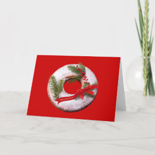 Julmunk Helgkort