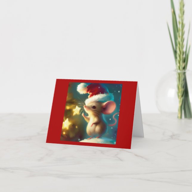 Julmus 1 helgkort (Framsida)