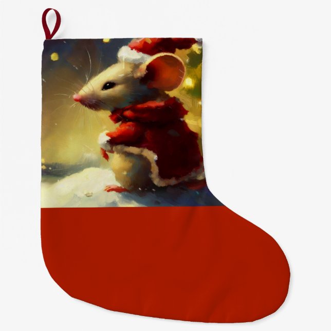 Julmus 4 stor julstrumpa (Framsidan)