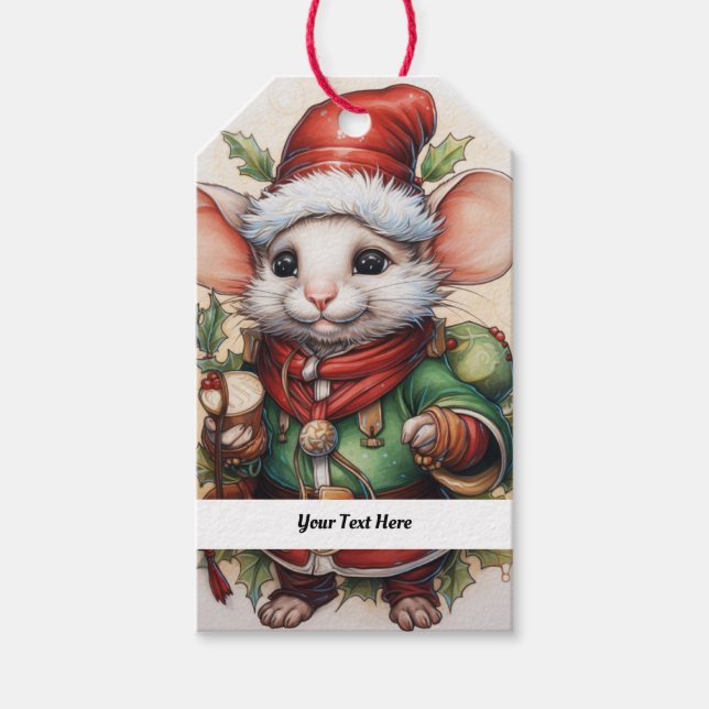 Julmus 50 Din Text Här Presentetikett (Framsidan)