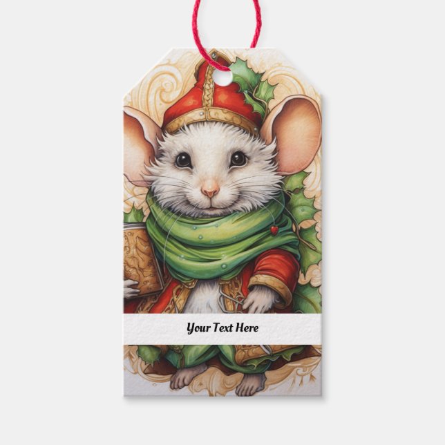 Julmus 5 Din text här Presentetikett (Framsidan)