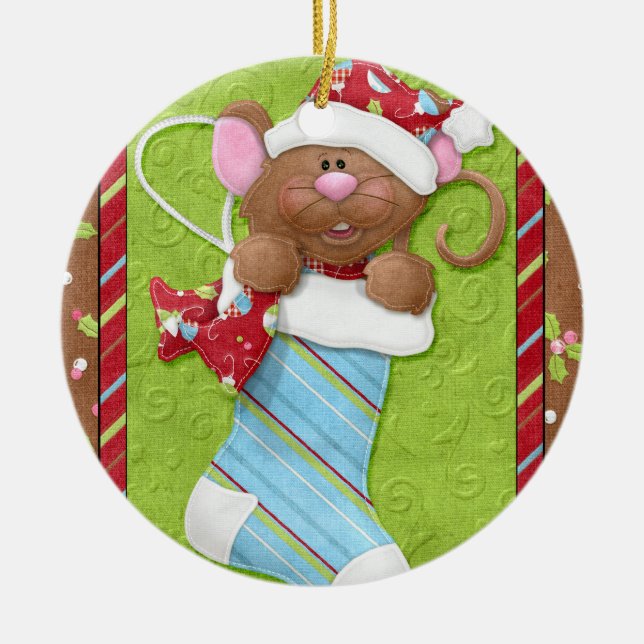 Julmus i Stocking Ornament (Framsidan)