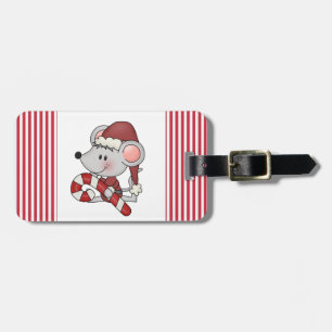 Julmus med candy cane bagagebricka