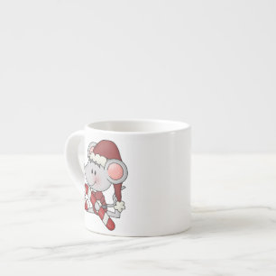 Julmus med candy cane espressomugg
