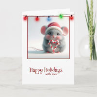 Julmus med Candy cane hjärta