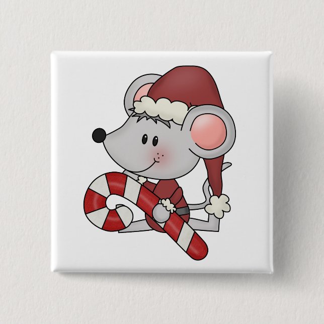 Julmus med candy cane knapp (Framsida)