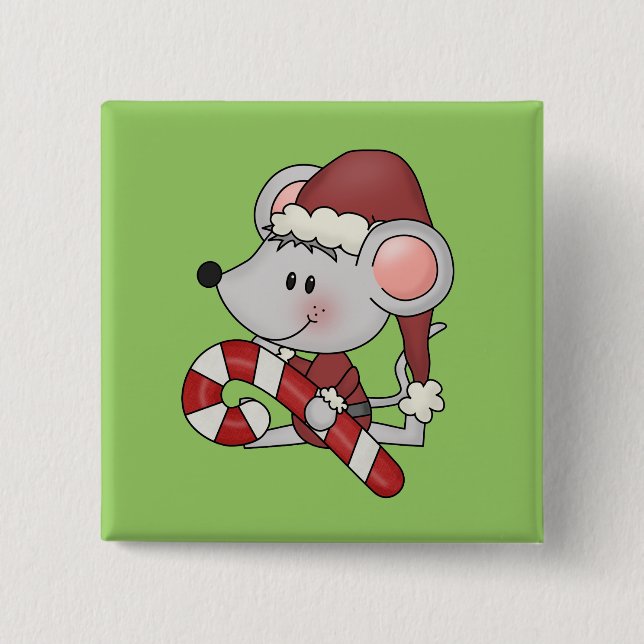 Julmus med candy cane knapp (Framsida)