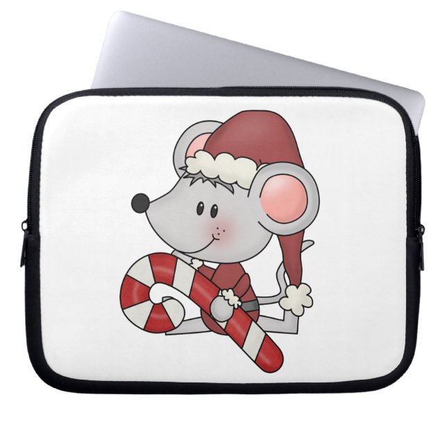 Julmus med candy cane laptop sleeve (Framsidan)