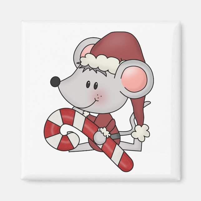 Julmus med candy cane magnet (Framsidan)