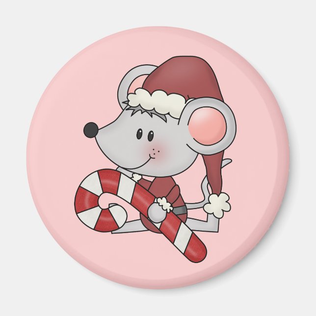 Julmus med candy cane magnet (Framsidan)