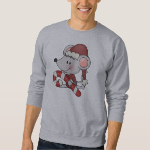 Julmus med candy cane sweatshirt