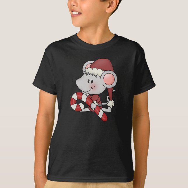 Julmus med candy cane t shirt (Framsida)