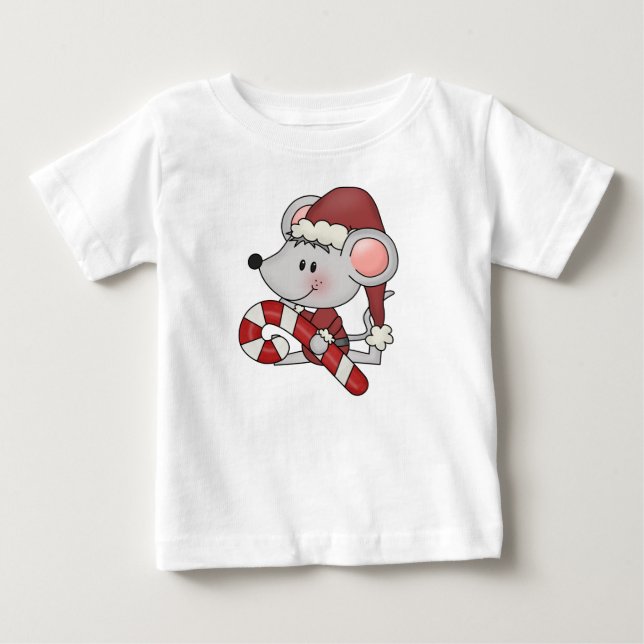 Julmus med candy cane t shirt (Framsida)