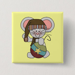 Julmus med prydnaden knapp