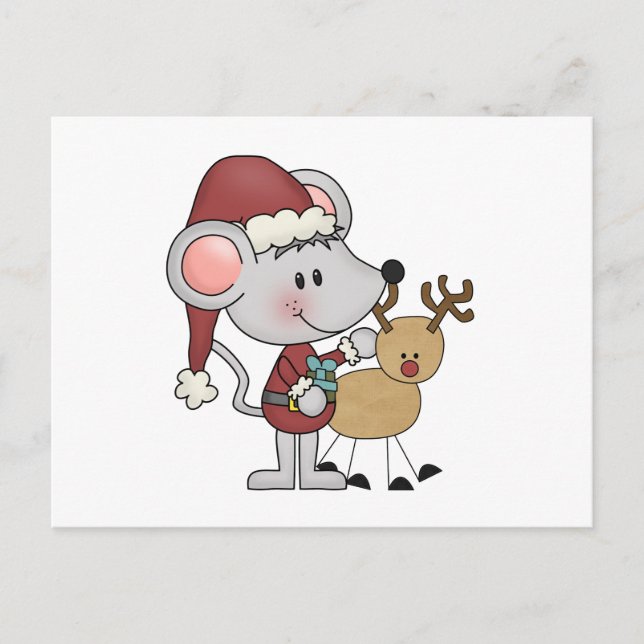Julmus och helg vykort (Framsida)