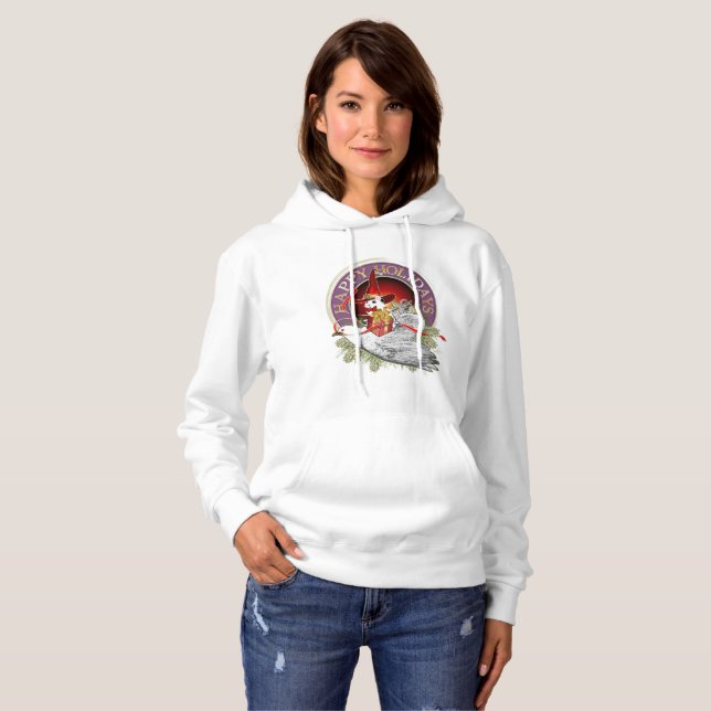 Julmus på Vingarna på en duva T Shirt (Hel framsida)