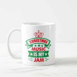Julmusik är min grej-86254 kaffemugg