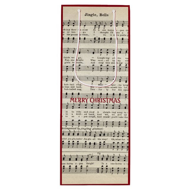 Julmusik, Jingle Klockor Gift Bag (Framsidan)