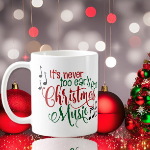 Julmusik till Tidigt Kaffemugg
