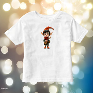 Julmusikboy Elf T-Shirt för Småbarn